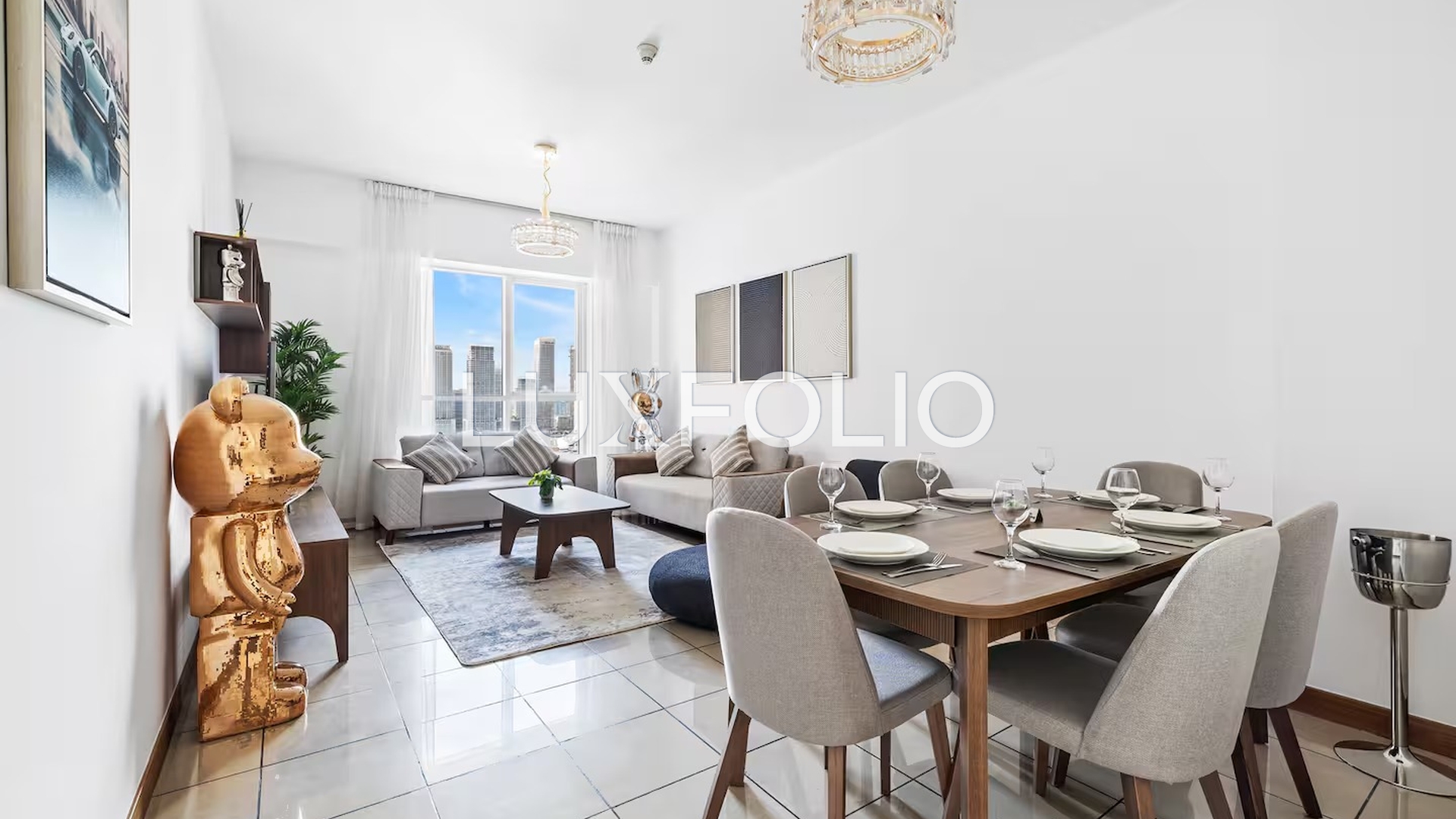 1 bedroom Apartment for rent in Dubai Marina at 95,000 AED per year