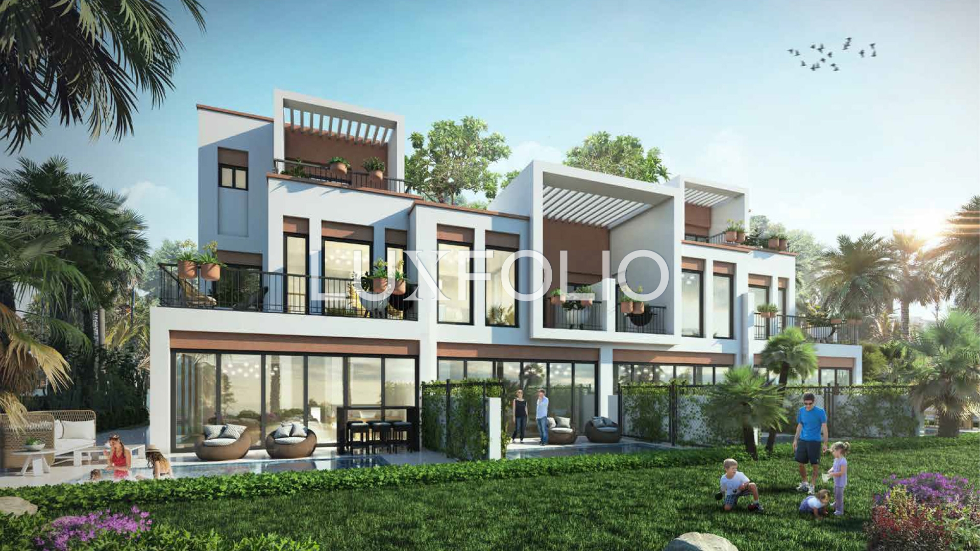 4 bedroom Apartment for sale in Damac Lagoons at 2,600,000 AED